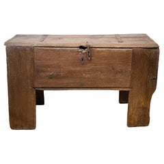 A BrutalistGothic Antique Chest