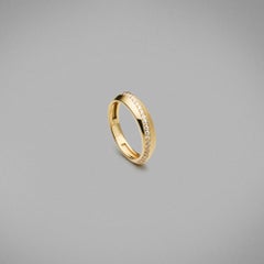 Anello BUNDA Apus Diamond, con diamanti rotondi taglio brillante, firmato BUNDA.