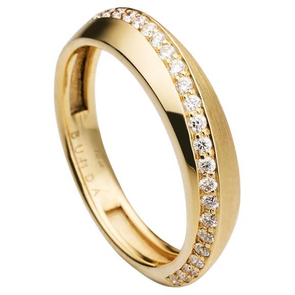 A BUNDA Apus Diamond ring, with round brilliant cut diamonds, signed BUNDA. For Sale