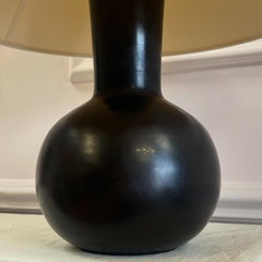 A burnished brass Lamp