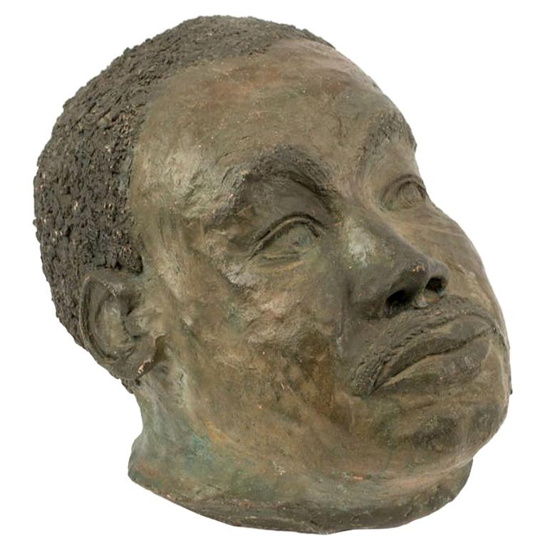 Bust of the Boxer Joe Louis by Mahonri Young For Sale