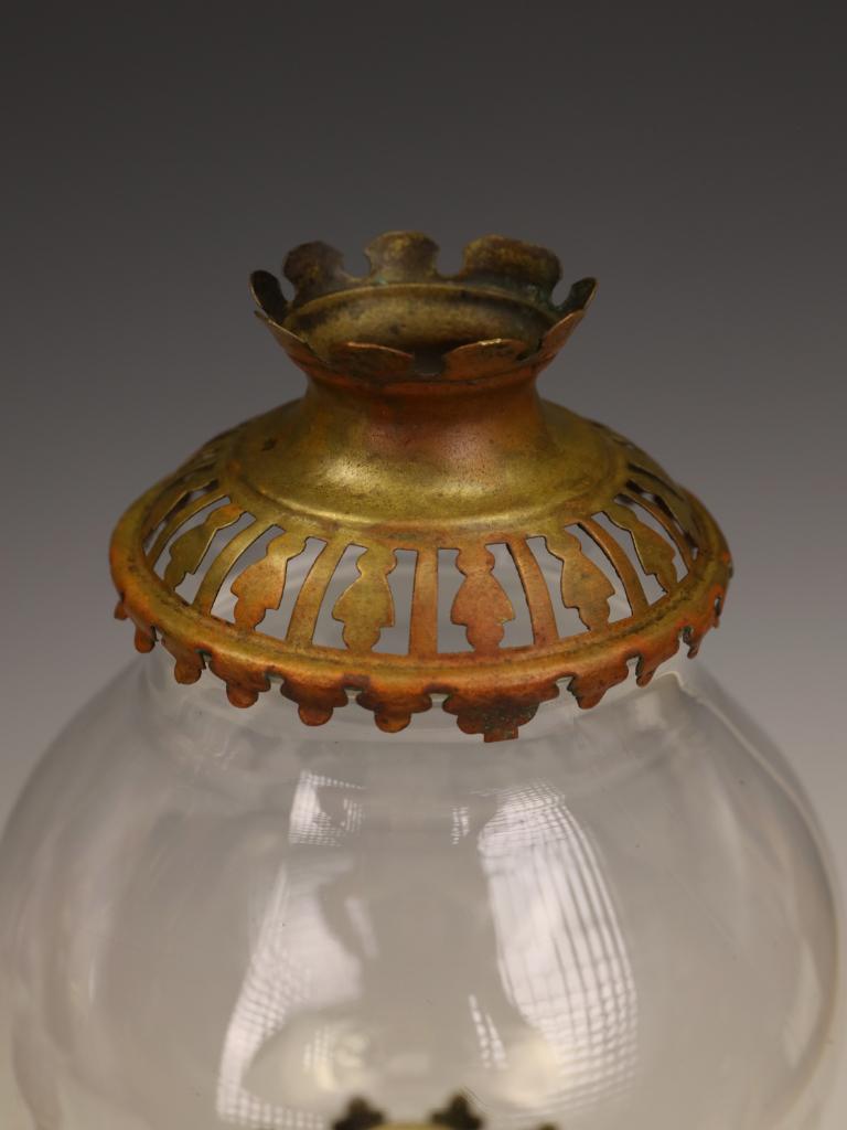 Ottone A C Paris Breveté Lampade a candela a molla in ottone, fine XIX secolo. in vendita