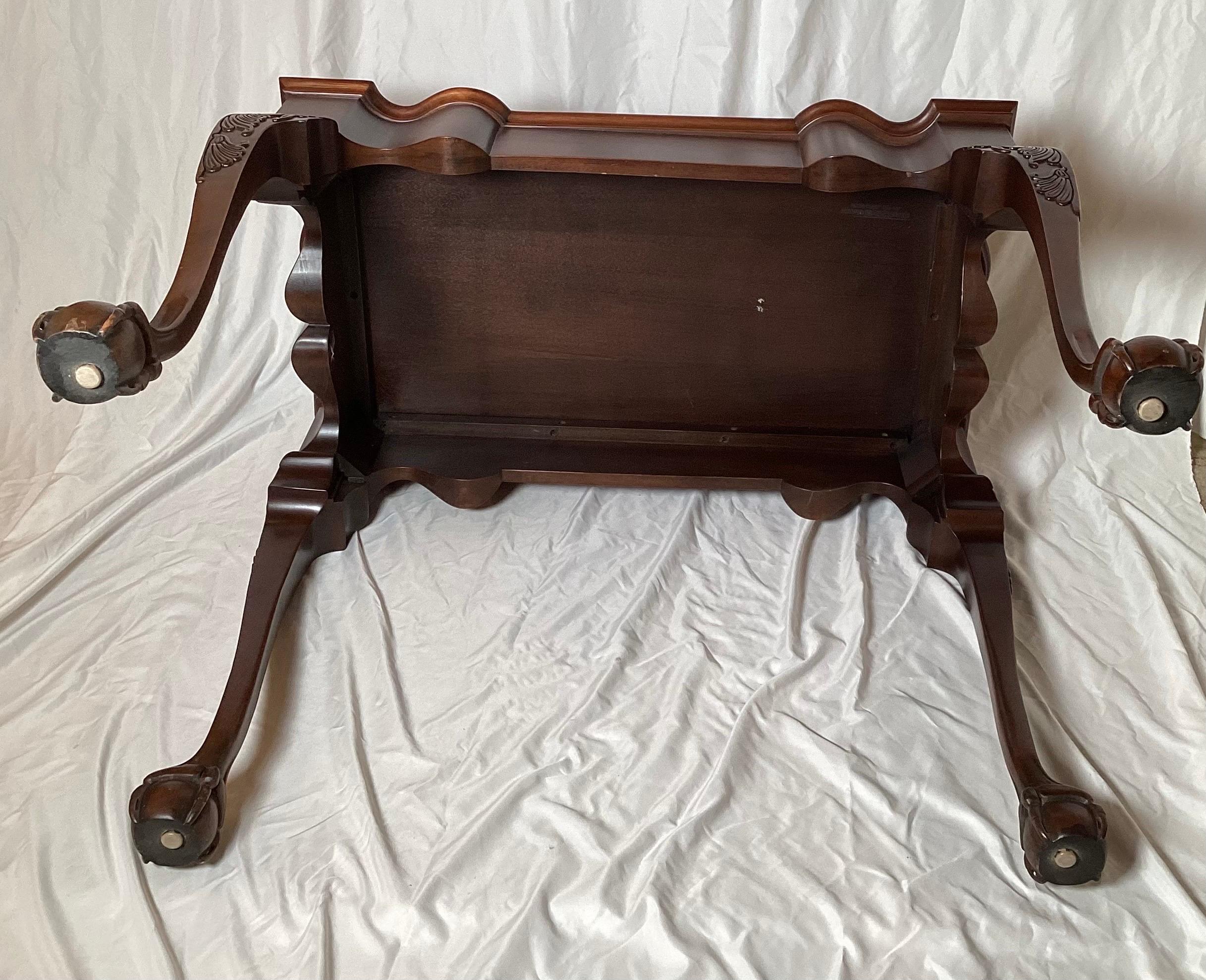 A Cabinet Maker Mahogany Table style from the John Goddard Table  For Sale 4