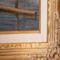 A Calm Day in the Harbor', Signed Anthony Brandrett l/r