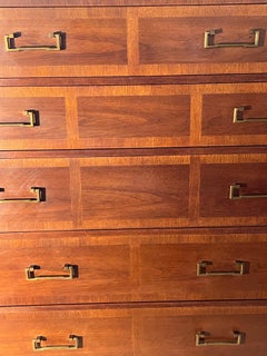 Campaign Style High Chest by Sligh Furniture