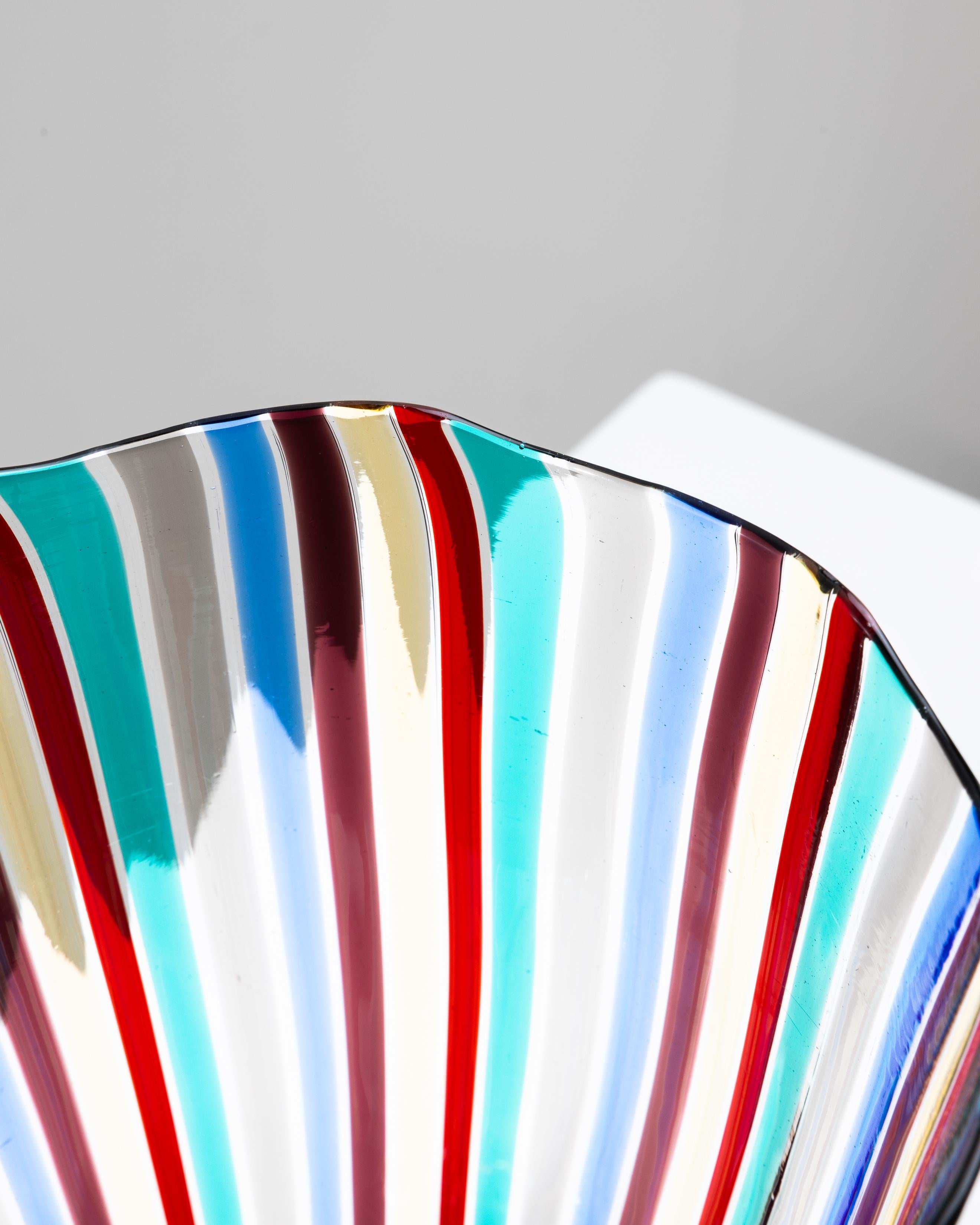 Canne Murano Glasvase von Gio Ponti, Venini Murano Italien im Zustand „Gut“ im Angebot in Uccle, BE