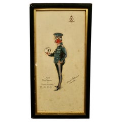 A Caran Rouge Signed Watercolour Painting from1908  The Picture is a rare piece 