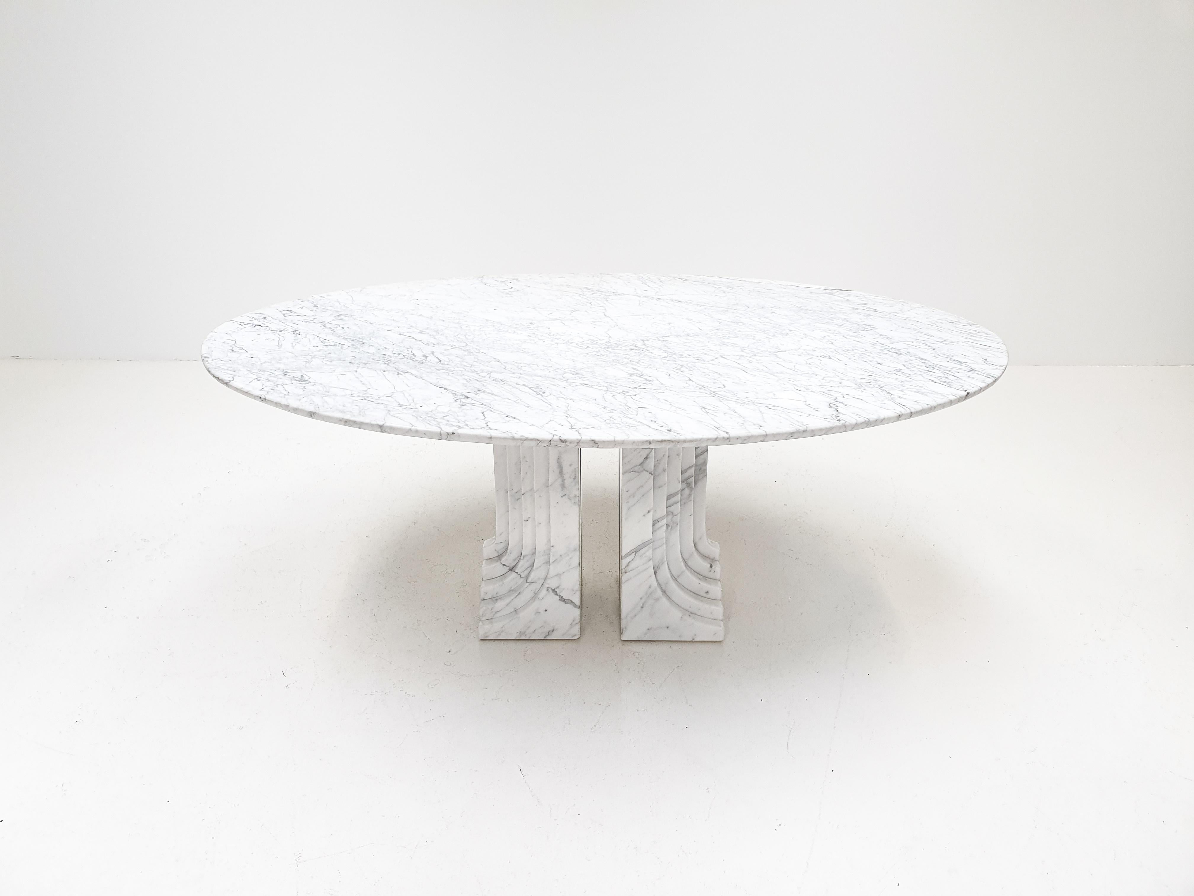 Mid-Century Modern Carlo Scarpa 'Samo' Table, ‘Ultrarazionale’ Collection by Simon, 1970s, Italy