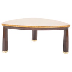 Carpathian Elm Coffee Table Designed by Edward Wormley for Dunbar