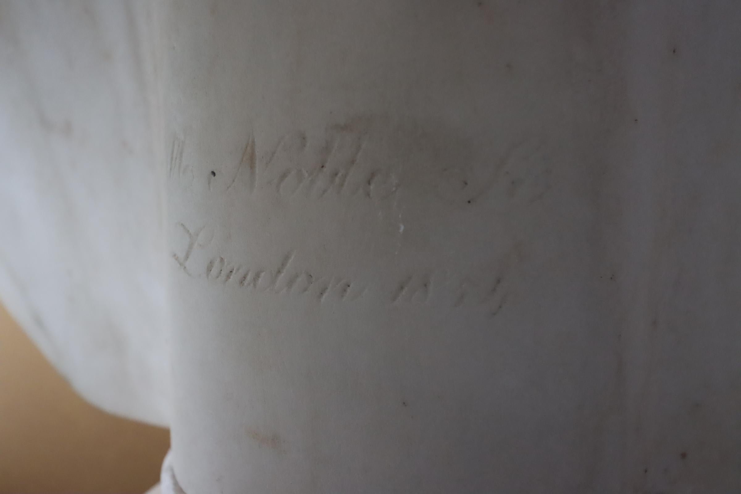 Buste en marbre de Carrare du premier Duke de Wellington, Arthur Wellington en vente 1