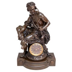 A. Reloj Carrier "Hefesto" de bronce patinado
