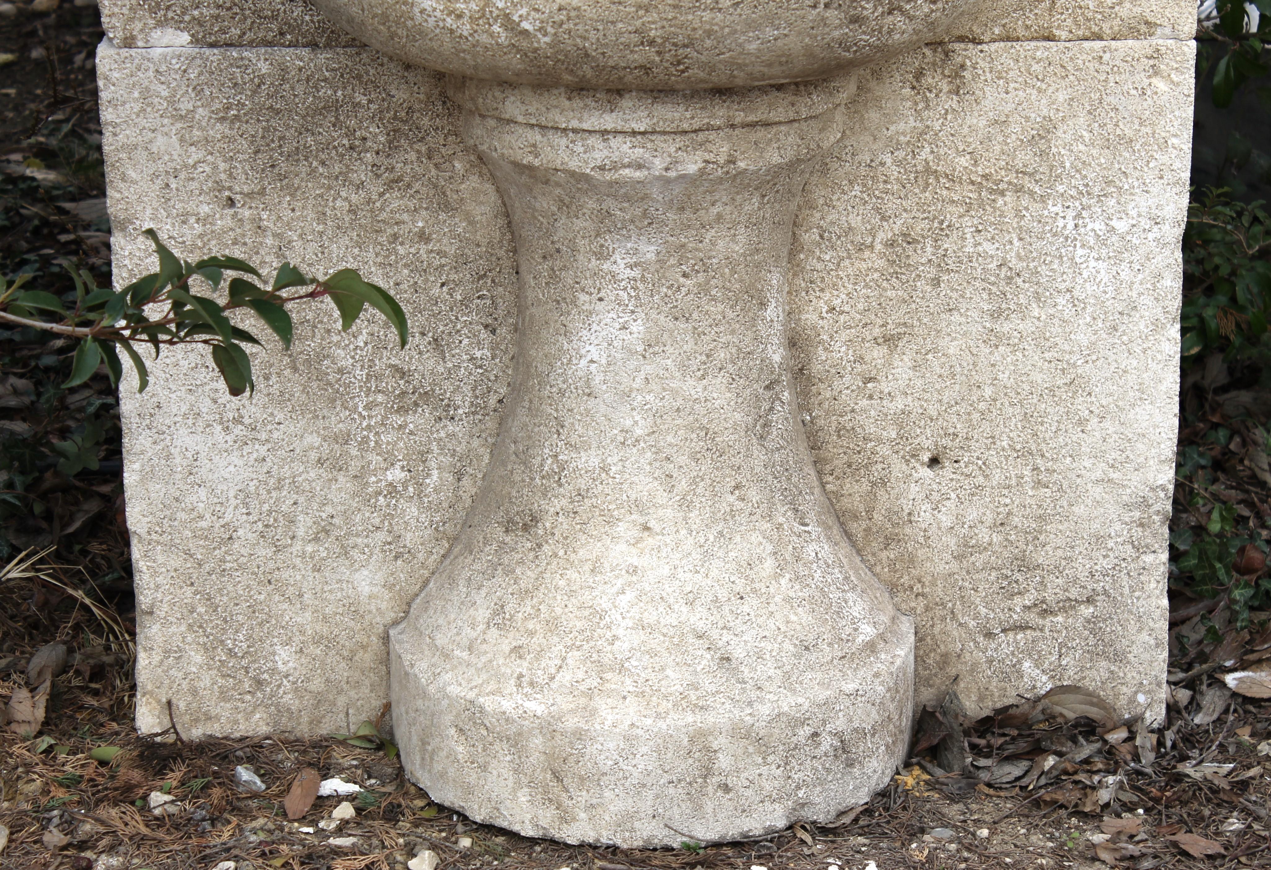 A Carved Large-Block Limestone Wall Fountain from the Luberon, Provence, France 1