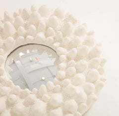 A Carved Plaster Mirror