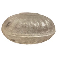 A Carved Rock Crystal Bowl, Early 20th Century
