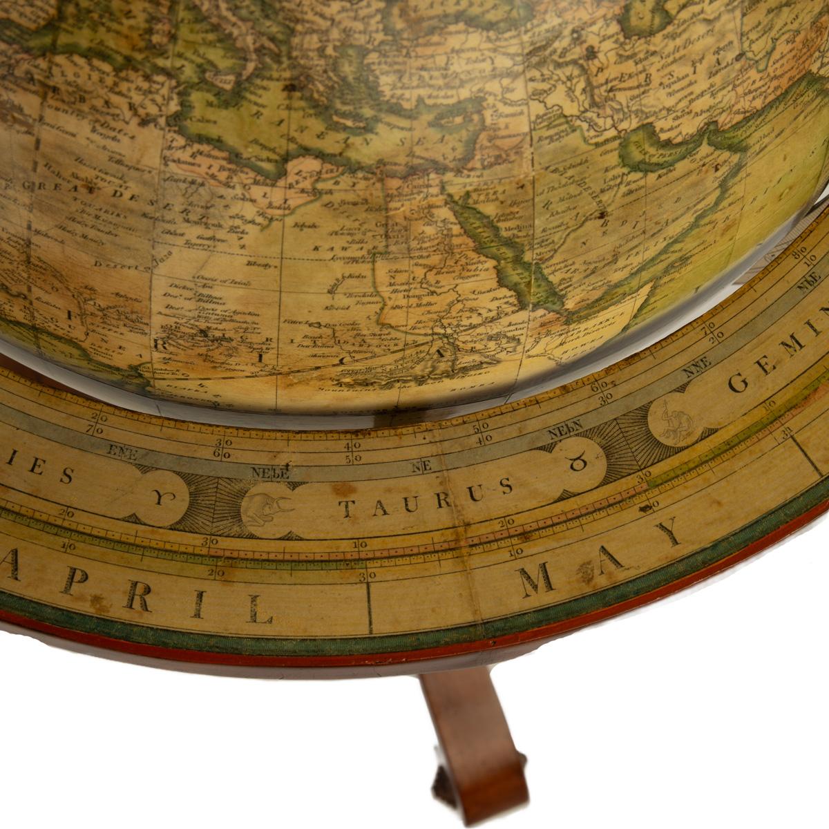 A Cary’s 15 inch terrestrial globe 1849 For Sale 4