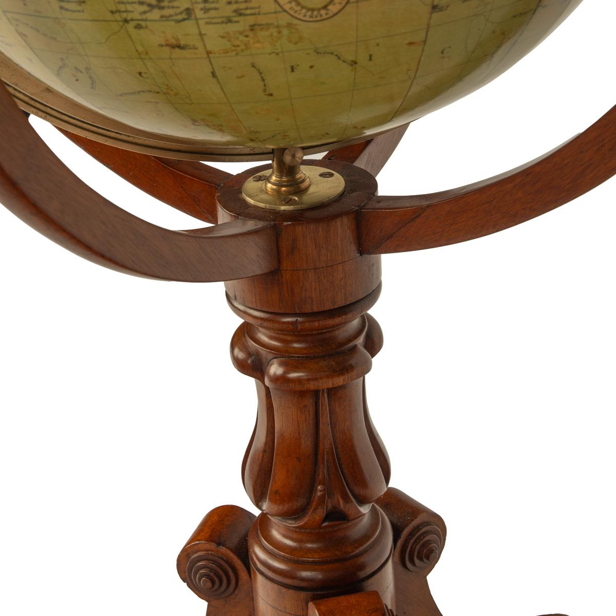 A Cary’s 15 inch terrestrial globe 1849 For Sale 1