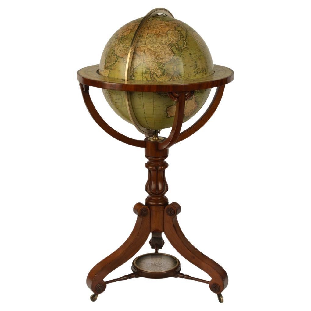 A Cary’s 15 inch terrestrial globe 1849 For Sale