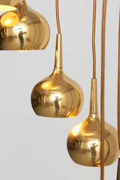 Cascade Pendant in Brass, 1960s