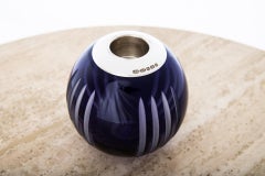 Cased Purple Match Strike / Holder with British Sterling Assay Marks