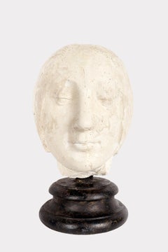 Un molde que representa la cabeza de Leonor de Aragón por Laurana, Italia 1880.