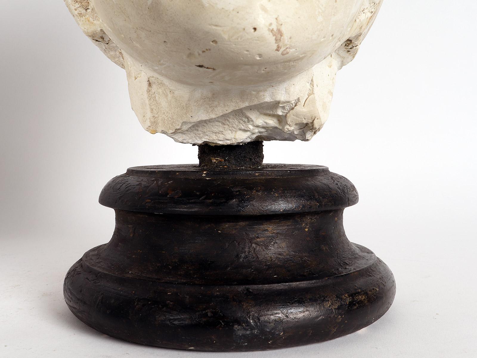 A cast depicting the head of Eleanor of Aragon by Laurana, Italy 1880. For Sale 2