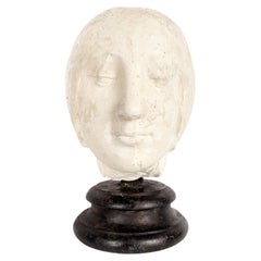 A cast depicting the head of Eleanor of Aragon by Laurana, Italy 1880.