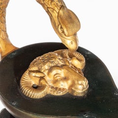Cast Iron Colza Style Standard Lamp