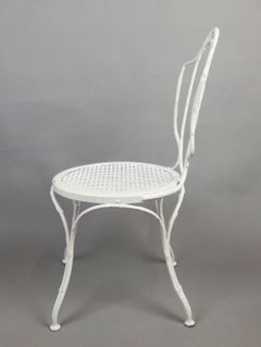 Cast Iron Garden Chair by "Les Fonderies Du Nord"