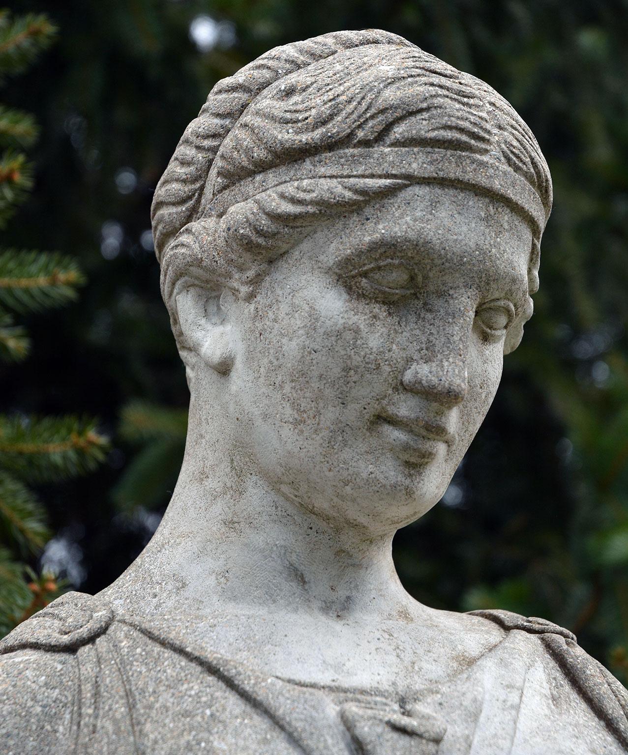 Cast Stone Cast-Stone Statue of Hebe