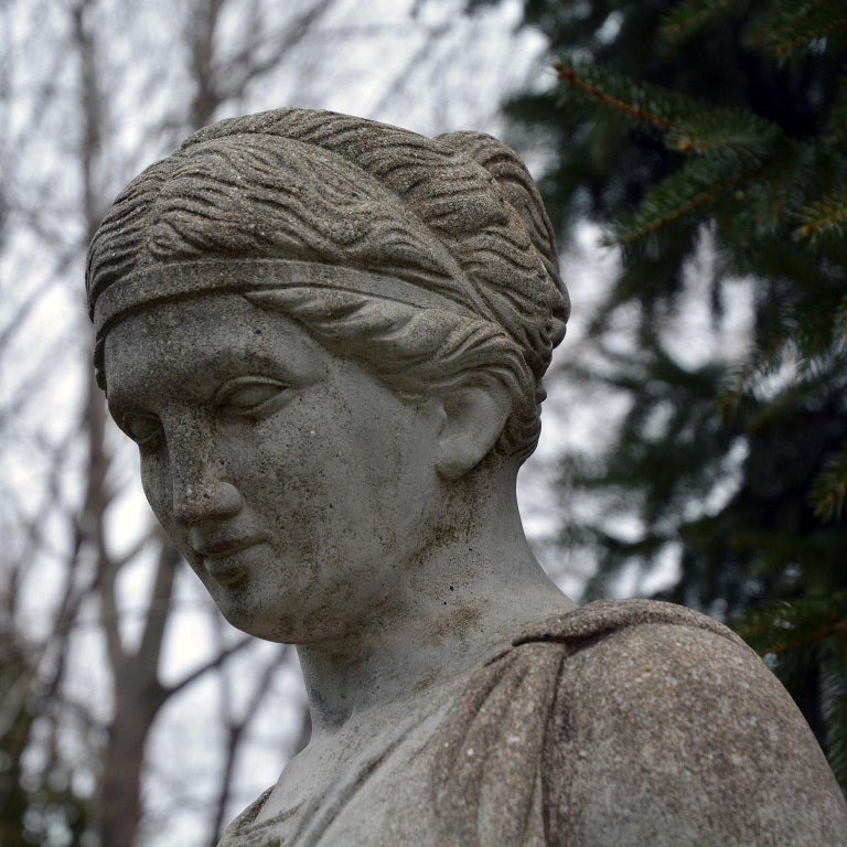 CastStone Statue of Hebe at 1stDibs