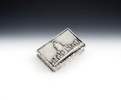 Castle Top Vinaigrette Made in Birmingham in 1844 by John Tongue