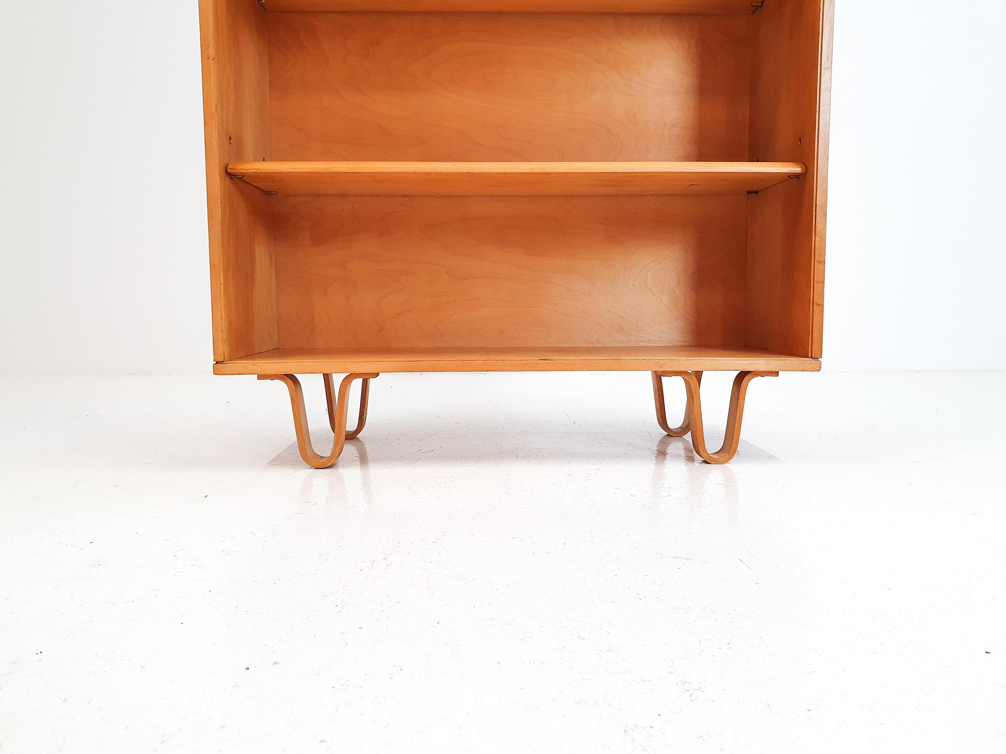 20th Century Cees Braakman BB02 Birch Bookcase for UMS Pastoe, Designed 1952, Netherlands