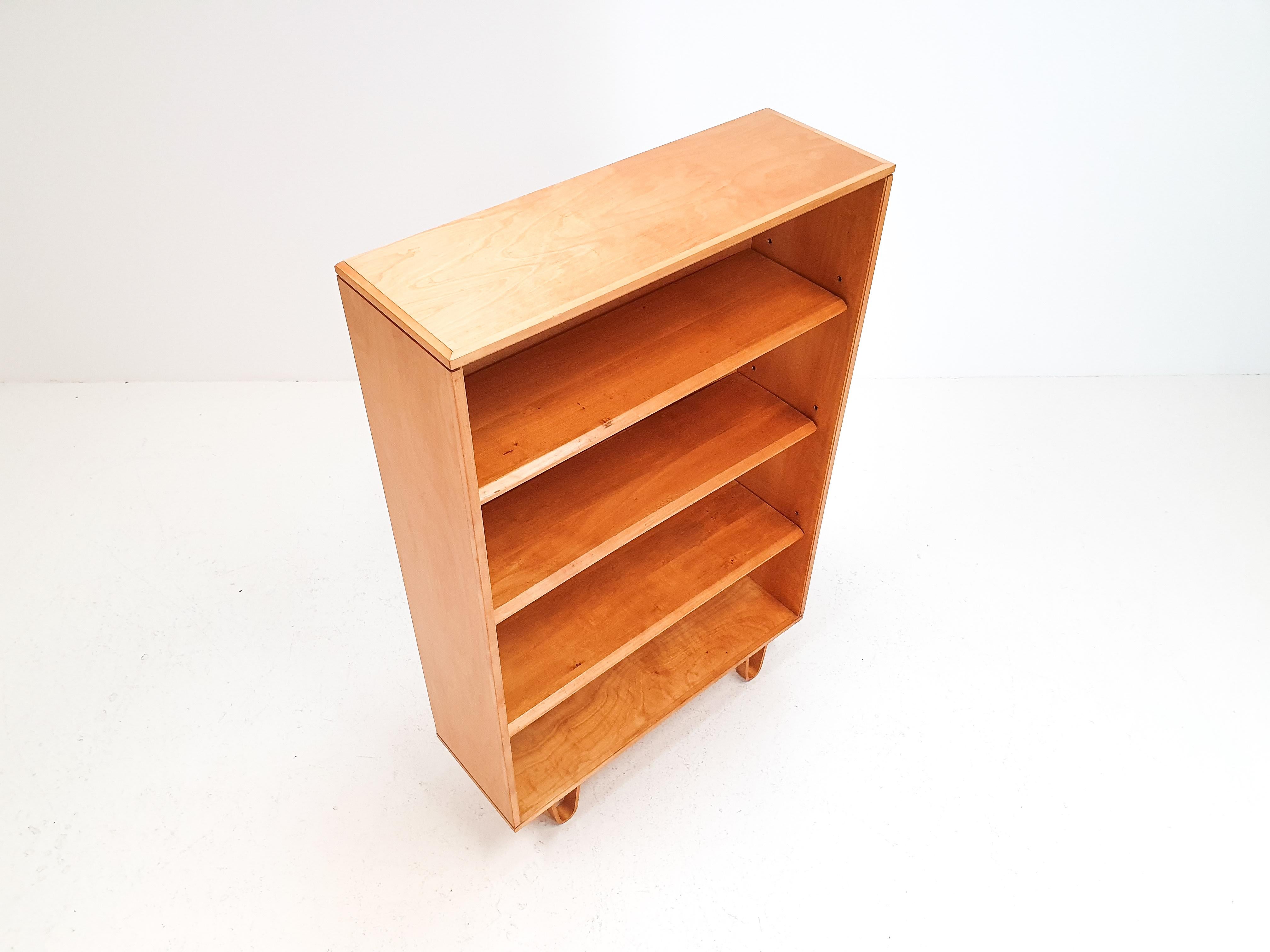 Cees Braakman BB02 Birch Bookcase for UMS Pastoe, Designed 1952, Netherlands 1