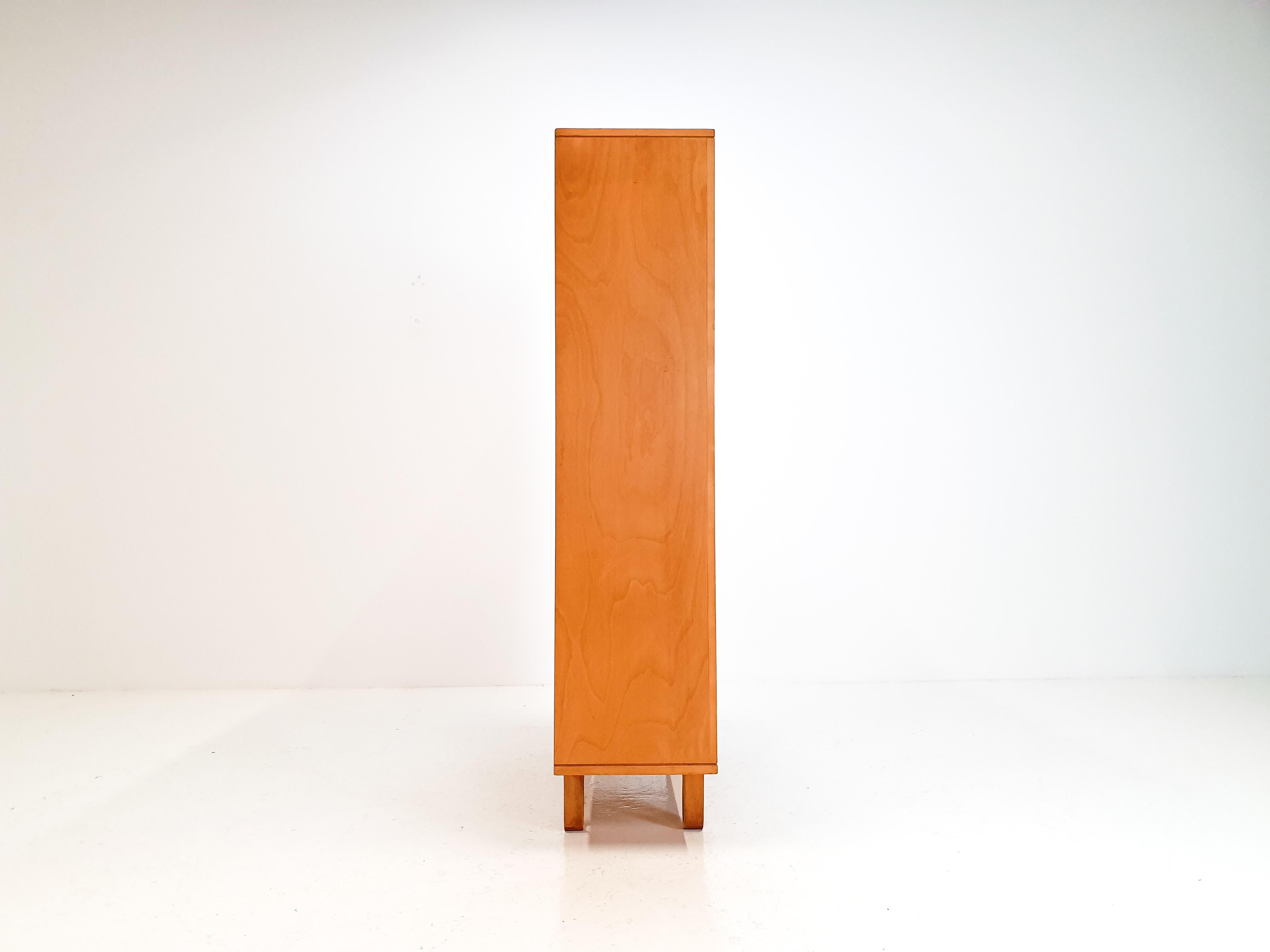 Cees Braakman BB02 Birch Bookcase for UMS Pastoe, Designed 1952, Netherlands 3