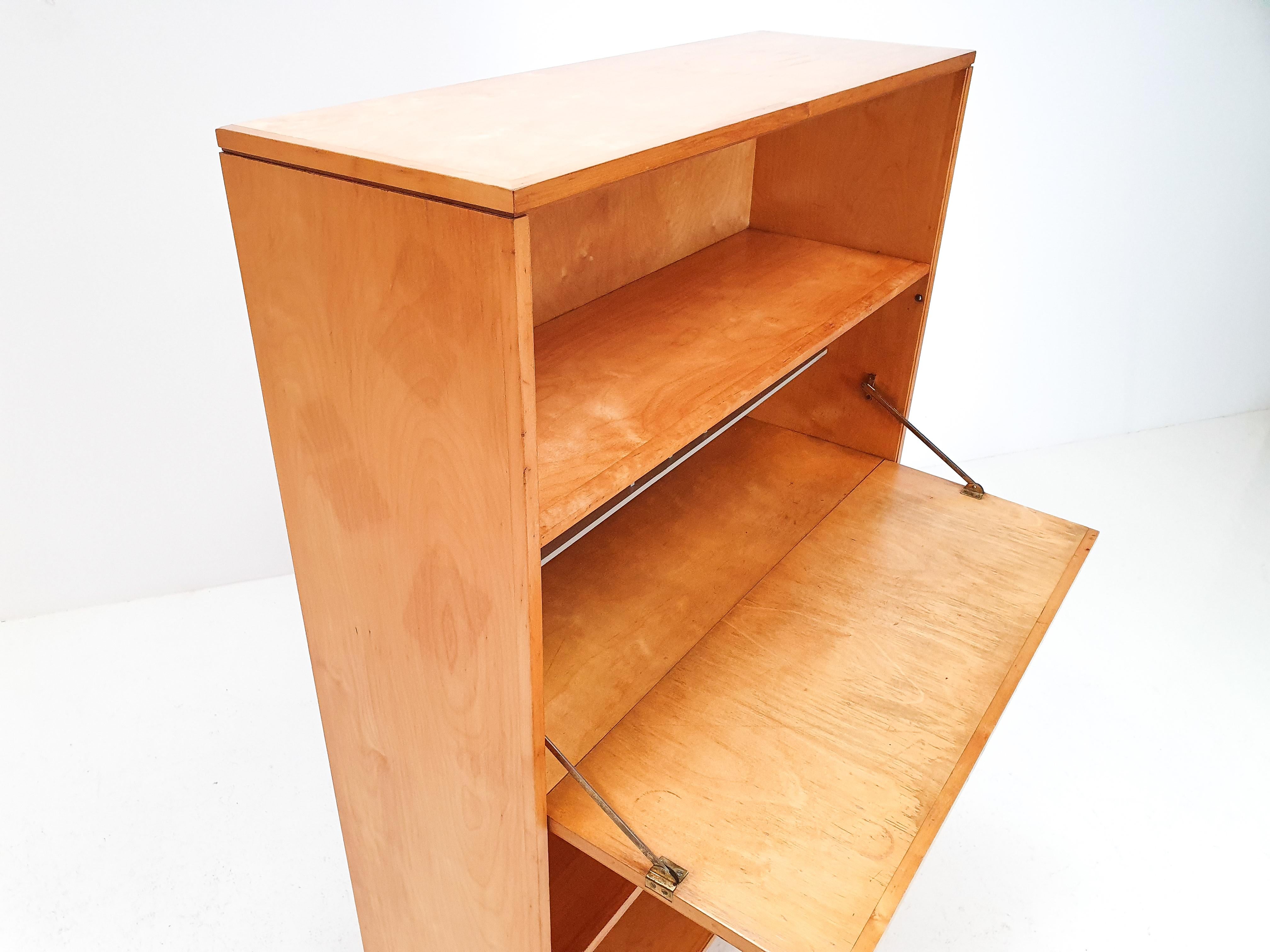 Cees Braakman BB04 Birch Secretaire for UMS Pastoe, Designed 1952, Netherlands 2