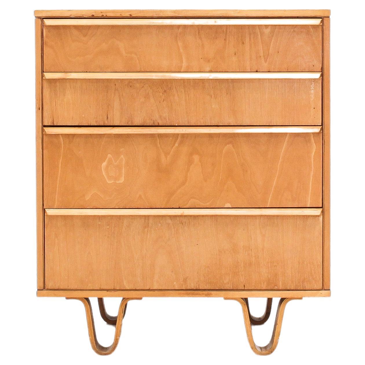 Cees Braakman CB05 Birch Chest of Drawers for UMS Pastoe, 1952, Netherlands For Sale