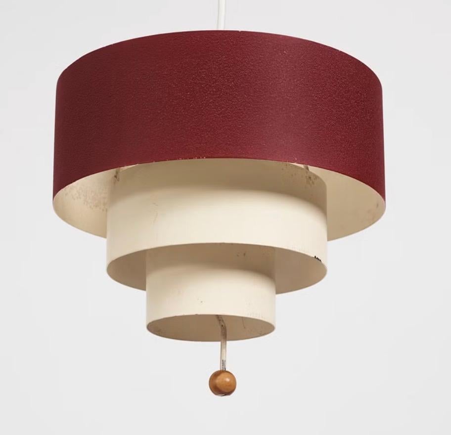 Scandinavo moderno Una lampada da soffitto di Bertil Brisborg  modello 
