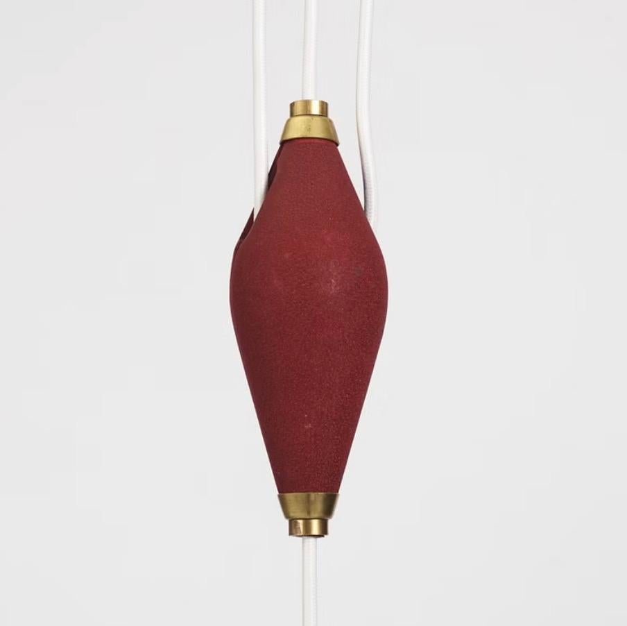 Una lampada da soffitto di Bertil Brisborg  modello 