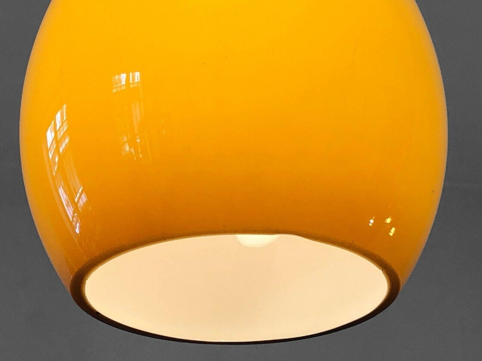 Italian An Important CEILING LIGHT FIXTURE in Ocher MURANO GLASS, ITALY 1960 For Sale