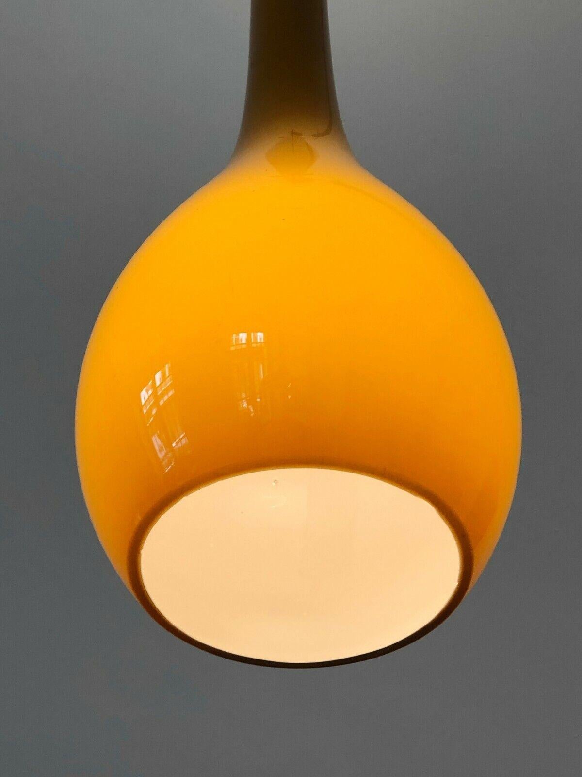 Mid-20th Century An Important CEILING LIGHT FIXTURE in Ocher MURANO GLASS, ITALY 1960 For Sale