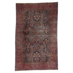 A Celestial Garden: Late 19th Century Persian Sarouk Rug of Timeless Refinement