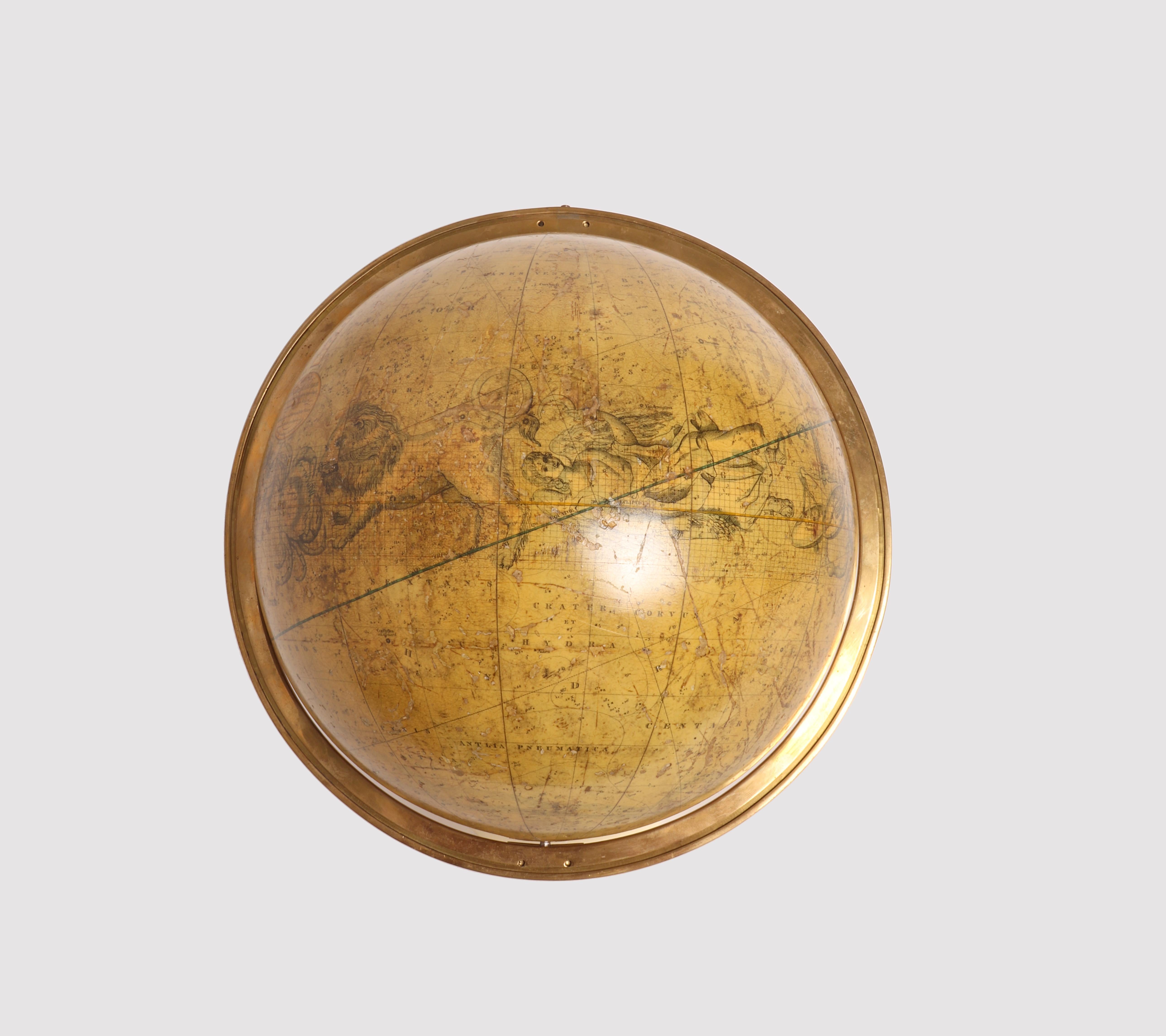 Early 20th Century Celestial Globe Signed Smith, London, 1820
