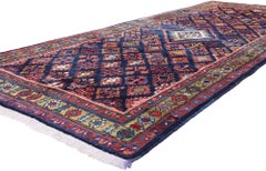 A Celestial Lattice: Vintage Persian Joshegan Masterpiece of Enduring Prestige