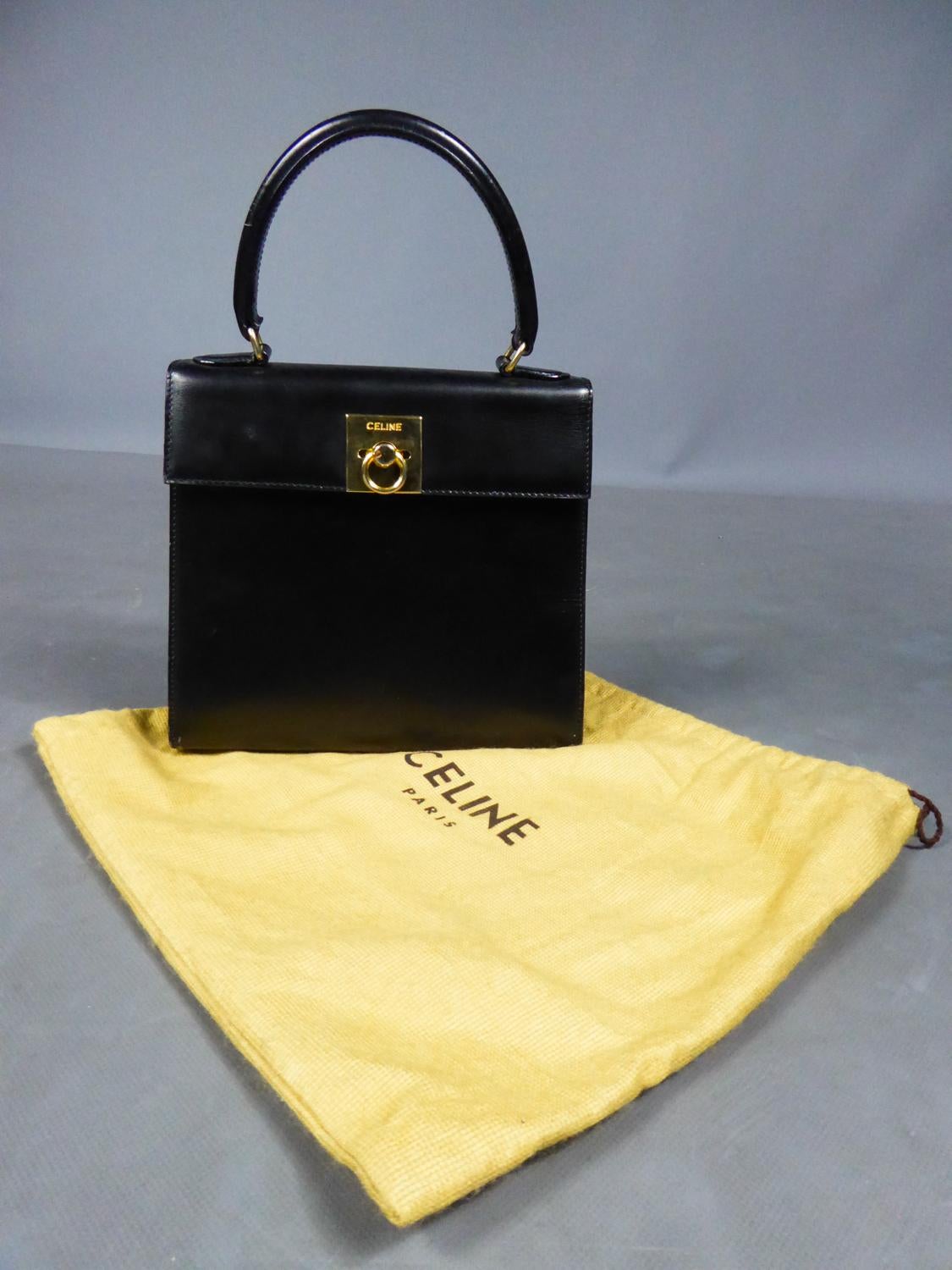A Céline Handbag in leather Circa 1995 6