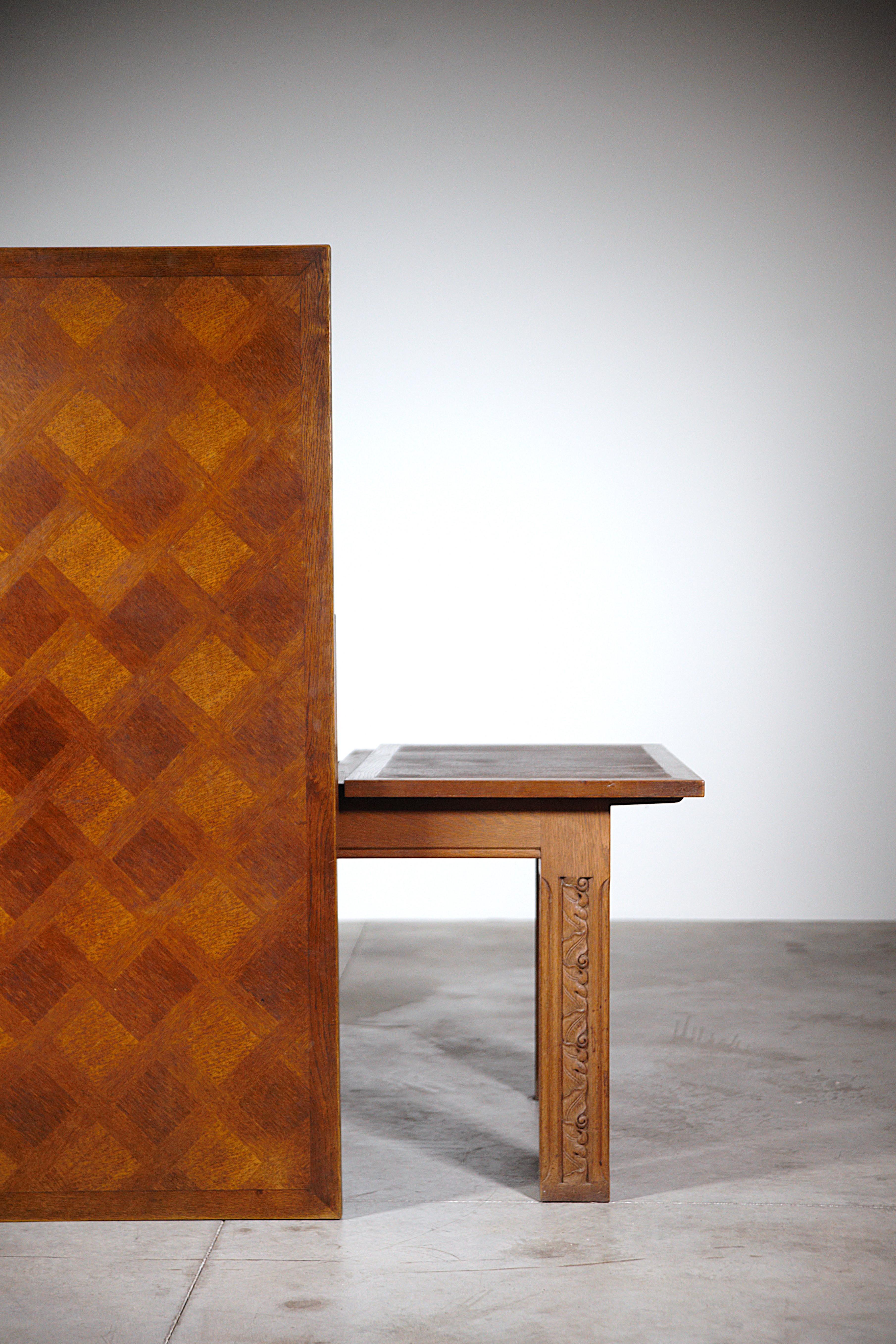 Table de salle à manger celtique Joseph Savina France 1970 en vente 7