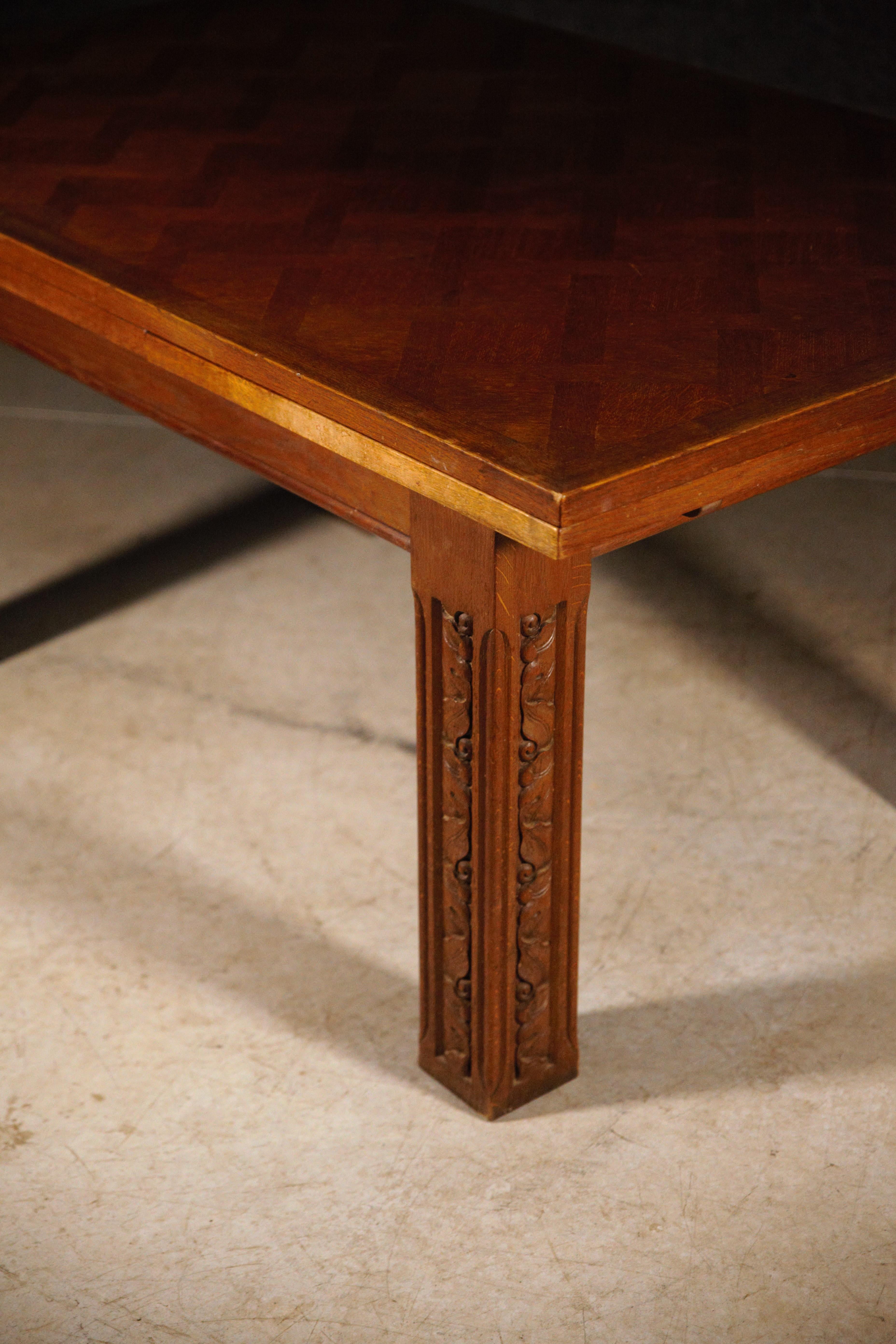 Late 20th Century A Celtic Dining Table by Joseph Savina France 1970s For Sale