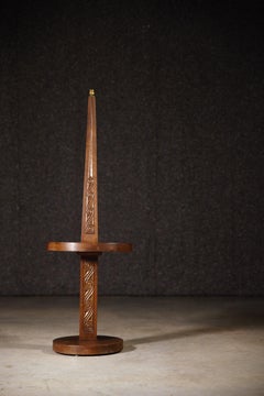 A Celtic Floor Lamp by Joseph Savina 1960s