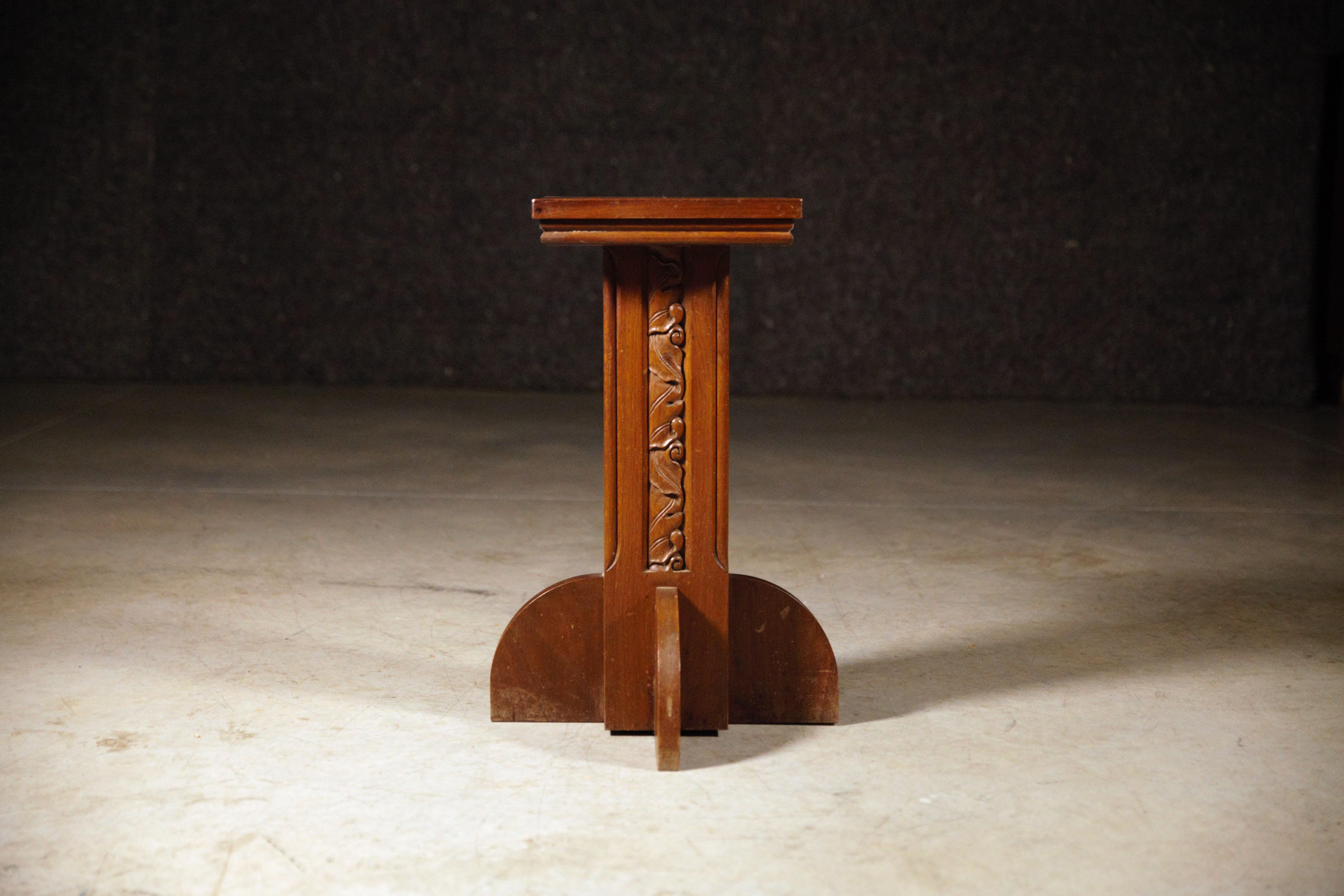 A Celtic Pedestal by Joseph Savina France 1960s For Sale 4