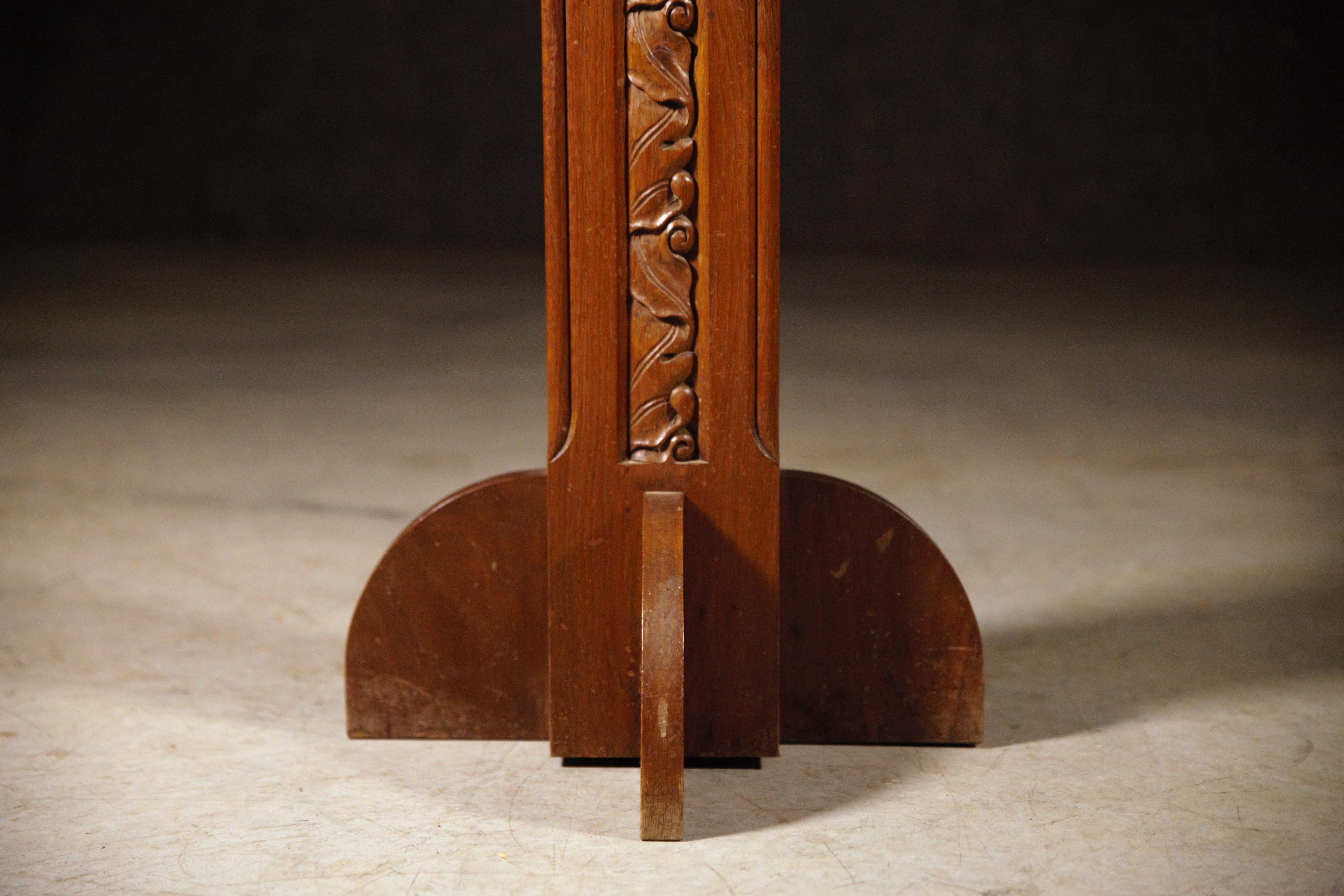 A Celtic Pedestal by Joseph Savina France 1960s For Sale 3
