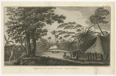 Cemetery on Amsterdam Island, French Territory in the Indian Ocean, ca.1785